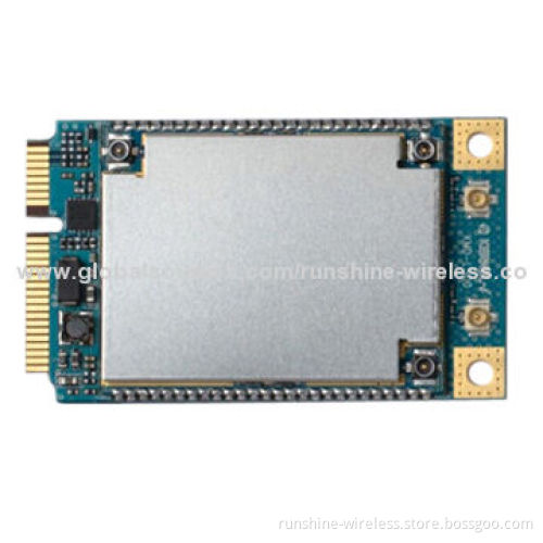4G TDD LTE Mini PCIE Module Wireless Card with Qualcomm Chipset, Measures 36.5 x 50.95 x 4.35mm